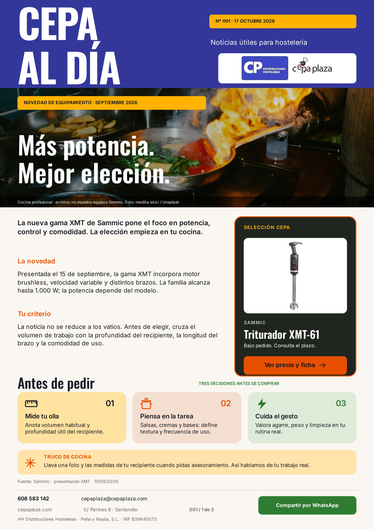 Portada del último número de CEPA AL DÍA