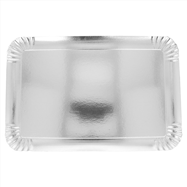 Bandeja 24x35 Plateada Carton 545 g/m2 Paq-10 Garcia de Pou