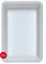 Cubeta Rectangular 15 Lts 60x40x9