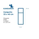 Servilleta Cangurito "Like Linen" 70 G/M2 33x40 Crema Spunlace Paq-50 uds. Garcia de Pou