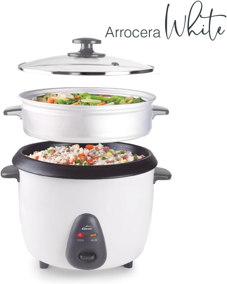 Arrocera Capacidad 1 Lts WHITE Lacor