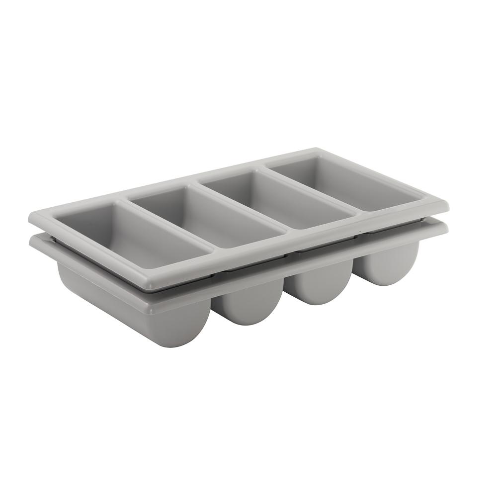 Dispensador Cubiertos GN 1/1 Polipropileno Gris APS