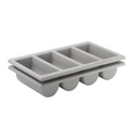 Dispensador Cubiertos GN 1/1 Polipropileno Gris APS