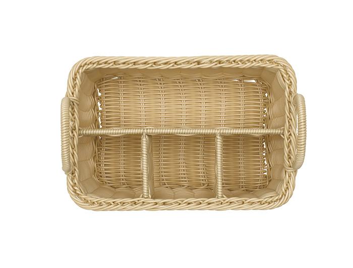 Dispensador Cubiertos "Economic" 26x8 Polipropileno Beige Claro APS