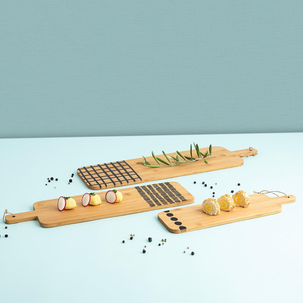 Tabla de Servir Bambu Zig Zag Arcoroc