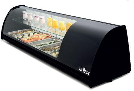 Vitrina Refrigerada Tapas Doble Placa Lisa