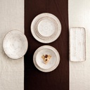 Plato Llano 24 cms Tornado White Ariane