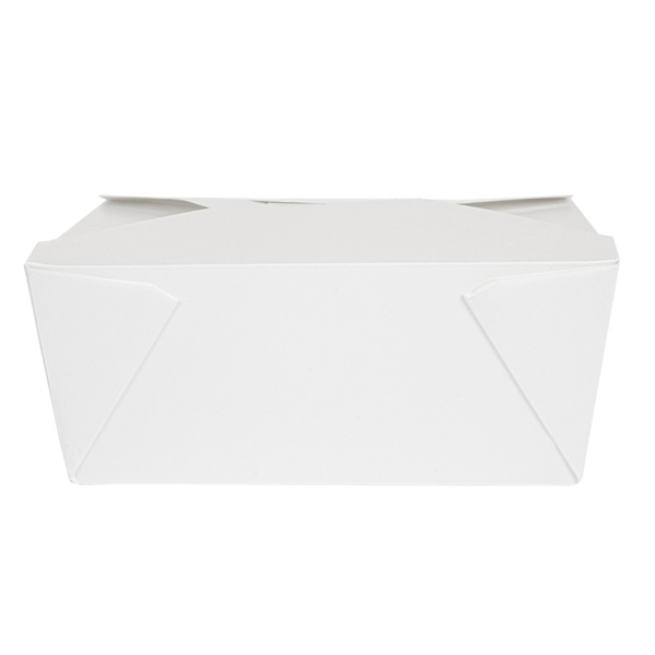 Caja Americana Microondable "ThePack" 2880 ml 19,6x14x9 Blanco Carton Ondulado Paq-50 uds. Garcia de Pou