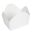 Caja Americana Microondable "ThePack" 2880 ml 19,6x14x9 Blanco Carton Ondulado Paq-50 uds. Garcia de Pou