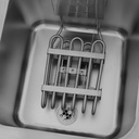 Freidora Electric Doble 10+10 litros