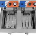Freidora Electrica Doble 10+10 litros