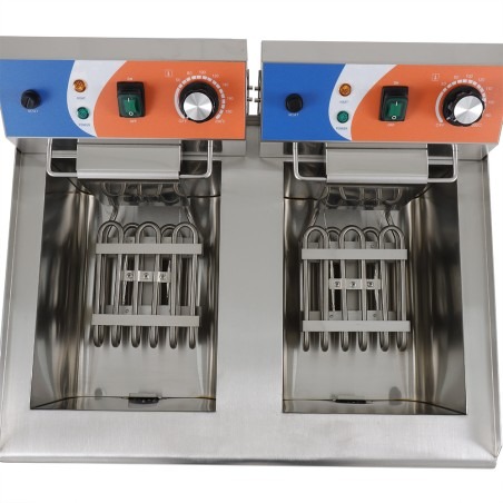 Freidora Electrica Doble 10+10 litros