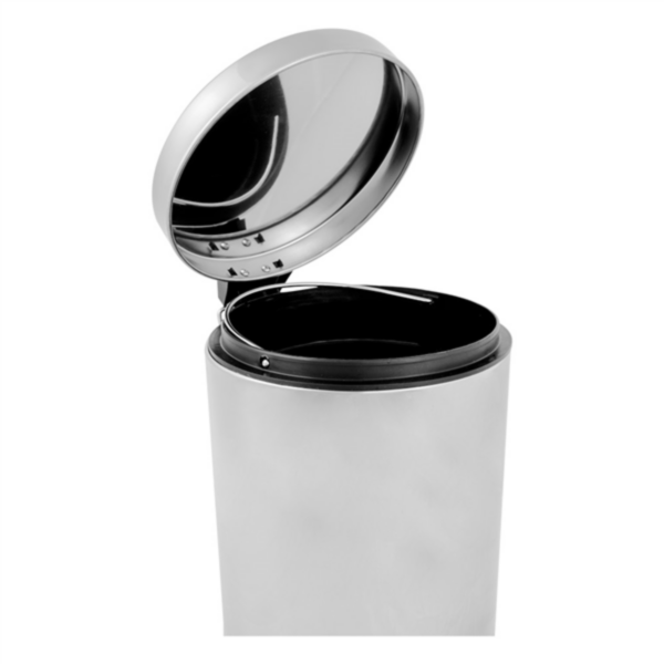 Cubo Pedal 5 Lts Con Receptaculo Interior Plateado Inox Garcia De Pou — vista oficial — GDP-MEDIA-20260811-019da1828aaf68e7