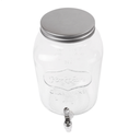 Dispensador Bebidas 8 Lts "Waki Glass" 19,5x31 Cms Transparente Cristal Garcia de Pou — vista oficial — GDP-MEDIA-20260811-8f454ab1188a3f4e