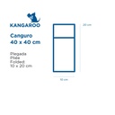 Servilleta Canguro 40x40 Ecolabel 2 Capas Blanco Tissue Paq-50 Garcia De Pou — vista oficial — GDP-MEDIA-20260811-5b7cb91e21f59d96