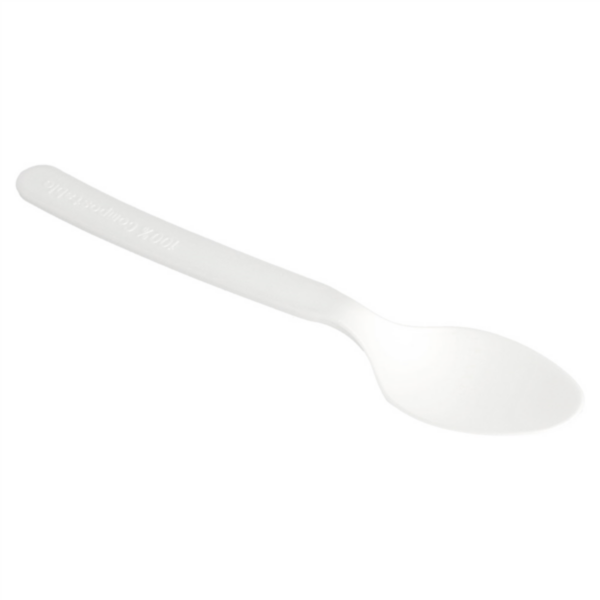 Cuchara 16 cm Blanco CPLA Paq-50 Garcia de Pou — vista oficial — GDP-MEDIA-20260811-000b7e8a7a986617