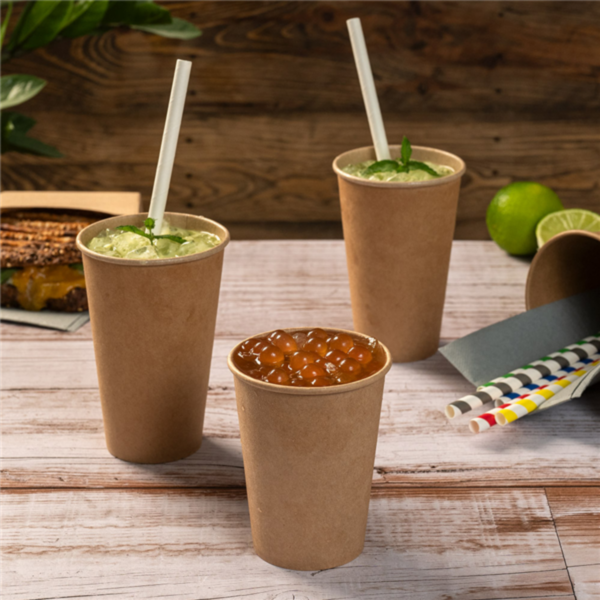 Vaso 270 Ml Bebidas Frias Marron Cartoncillo Paq-100 Garcia De Pou — vista oficial — GDP-MEDIA-20260811-eaefefdde0a6530c
