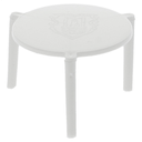 Mesitas Pizza Ø4,5X3 Cms Blanco PP Paq-2000 Garcia de Pou — vista oficial — GDP-MEDIA-20260811-b675f3c05cdf7ea8