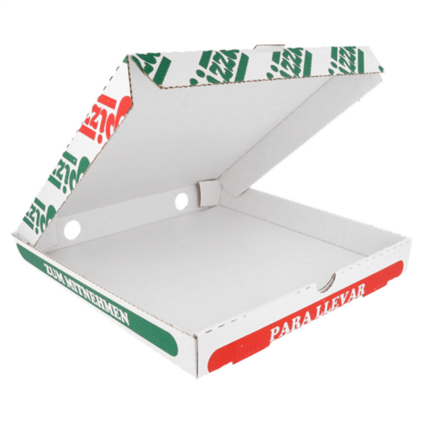 Caja Pizza 24x24x3 Microcanal Blanco Carton Paq-100 Garcia de Pou — vista oficial — GDP-MEDIA-20260811-71693593ebe9dfd6