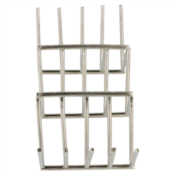 RACK MINI TACOS ARTINOX 11,8x5,1x3,7 CM PLATEADO INOX (1 UNID.) - oficial - GDP-COMPLETE-20260811-091a664228720817