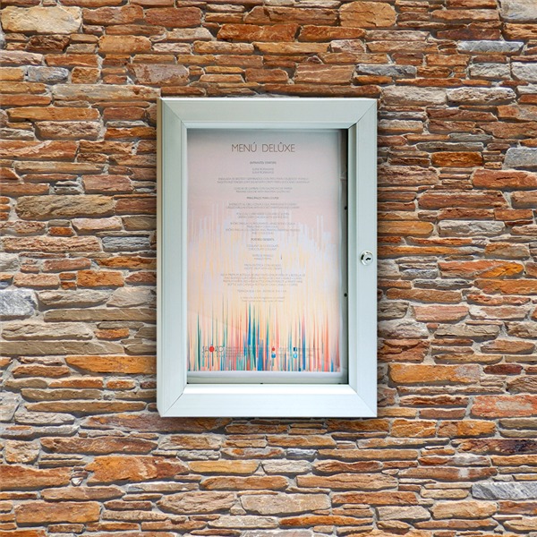 Porta Menu Luminoso DIN-A3 Garcia de Pou