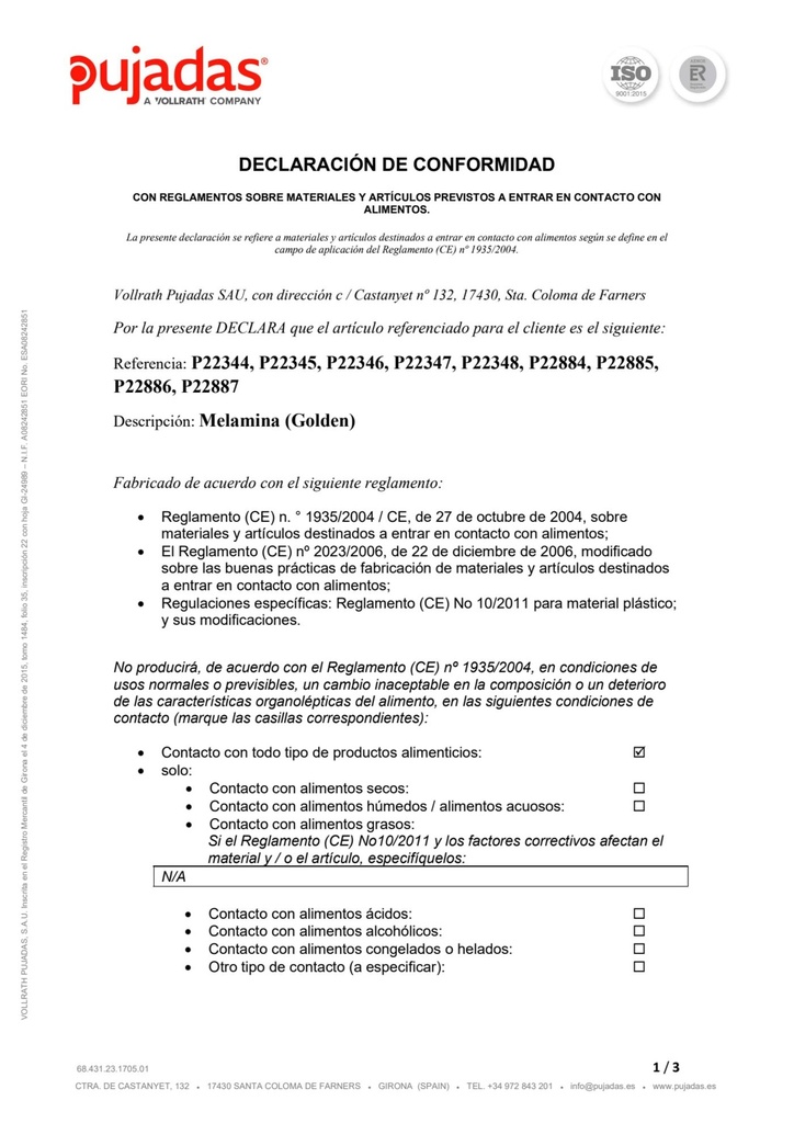 PUJADAS-MELAMINA:P22345:1