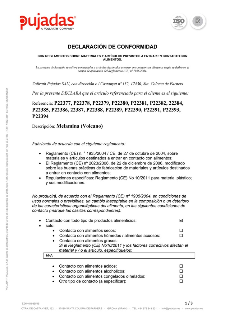 PUJADAS-MELAMINA:P22394:1