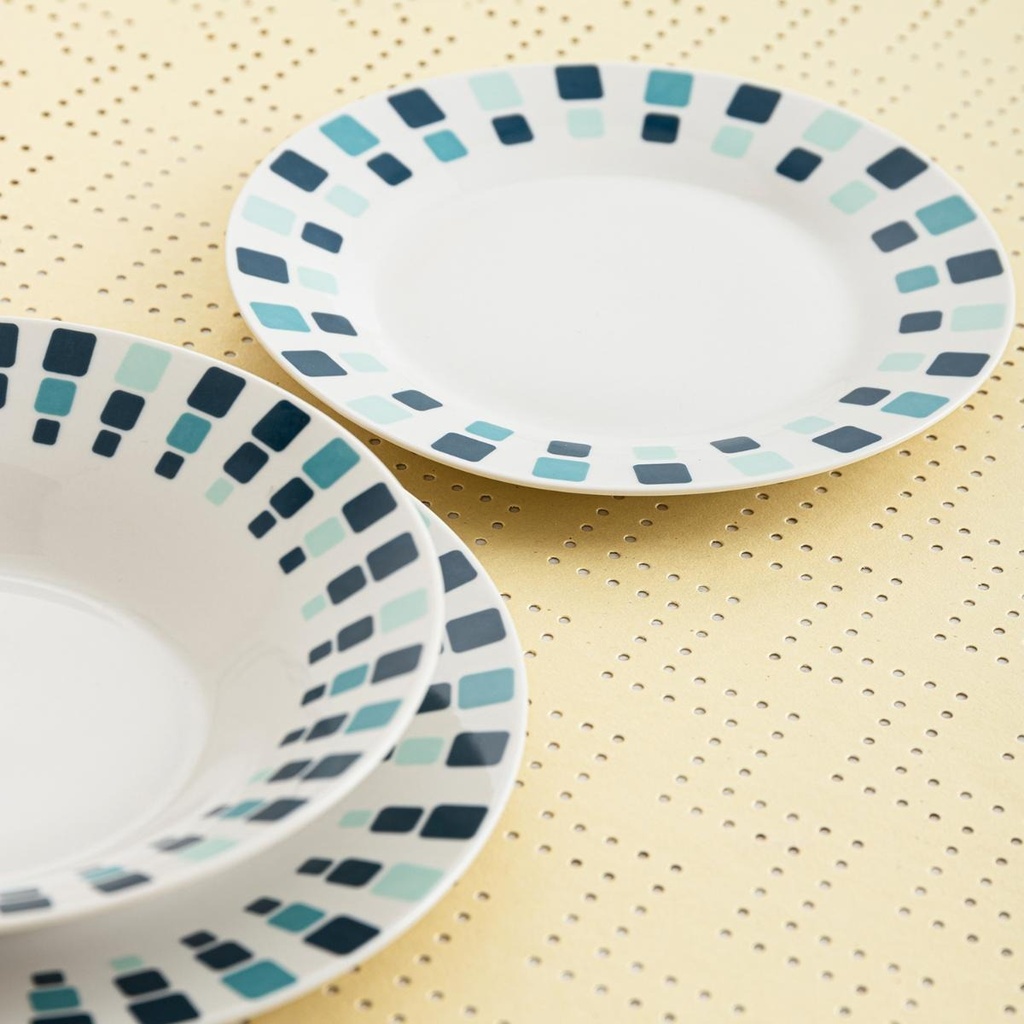 Vajilla 18 Piezas Porcelana Simetric Arcoroc