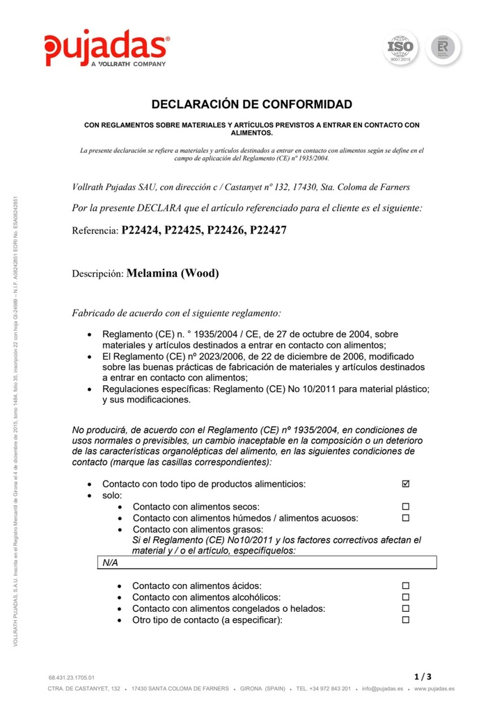 PUJADAS-MELAMINA:P22424:1