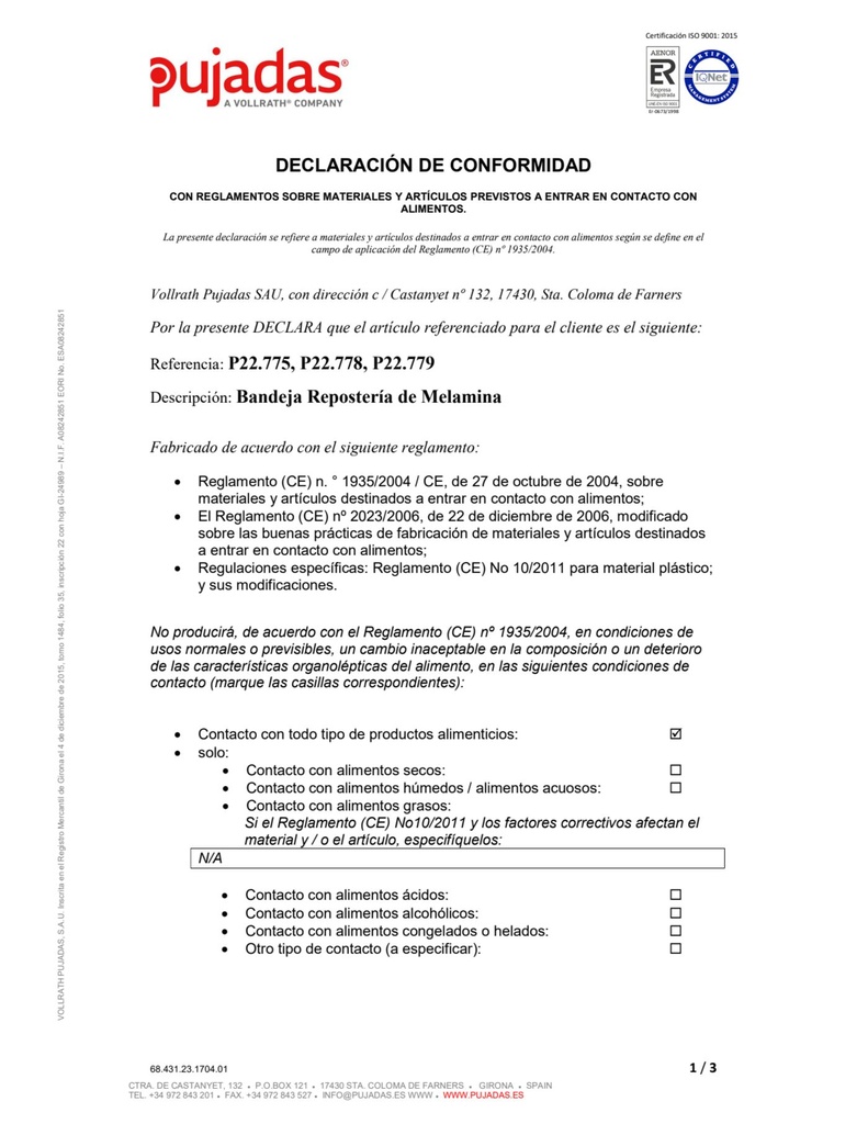 PUJADAS-MELAMINA:P22779:1