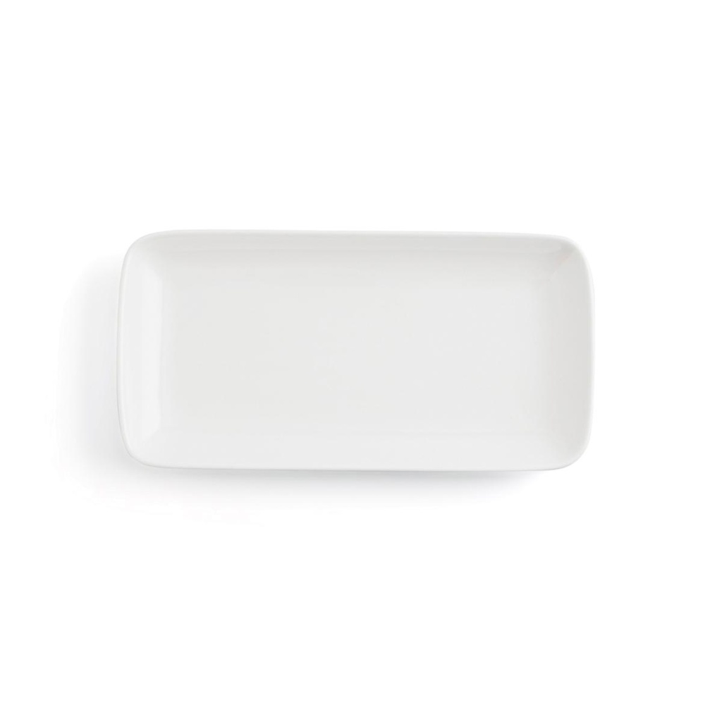 Fuente Rectangular 28x14 Porcelana Vital Coupe Ariane