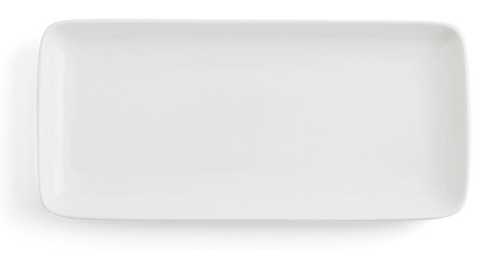 Fuente Rectangular 36x16,5 Porcelana Vital Coupe Ariane