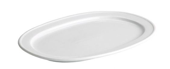 Fuente Oval 28x17.5x2.5 Wei