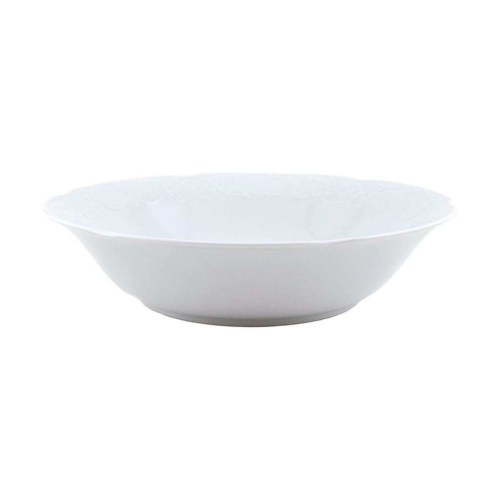 Ensaladera 23 Cms Augusta Blanco