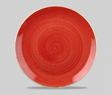 Plato 21,7 Cms Stonecast Berry Red Churchill