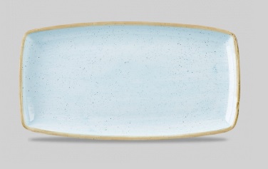 Fuente 34,5x18,5 Stonecast Duck Egg Blue Churchill
