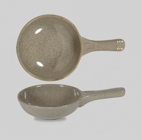 Bol Sarten 23 Cms Stonecast Peppercorn Grey Churchill