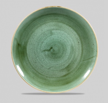 Plato 26 Cms Stonecast Samphire Green Churchill