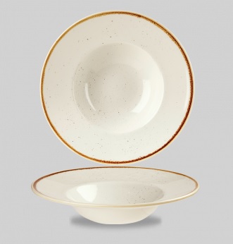 Plato Hondo 24 cms Stonecast Barley White Churchill