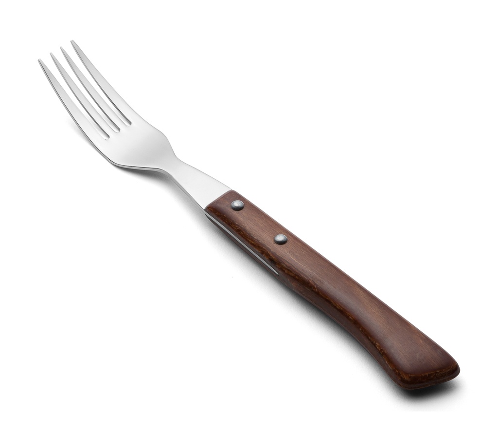 Tenedor Mesa Hoja 90 mm Madera Arcos