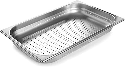 Cubeta Perforada GN 1/1 100 Mm Inox 18/10 Lacor