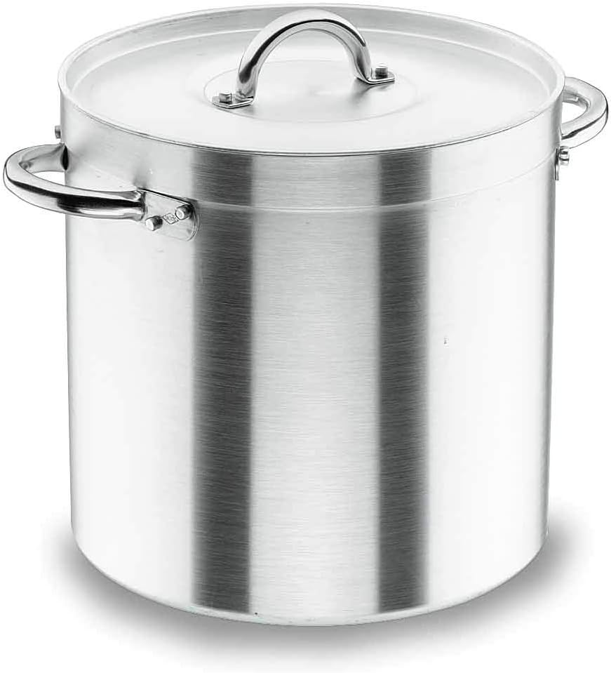 Olla Recta 20 cms c/Tapa CHEF-ALUMINIO Lacor