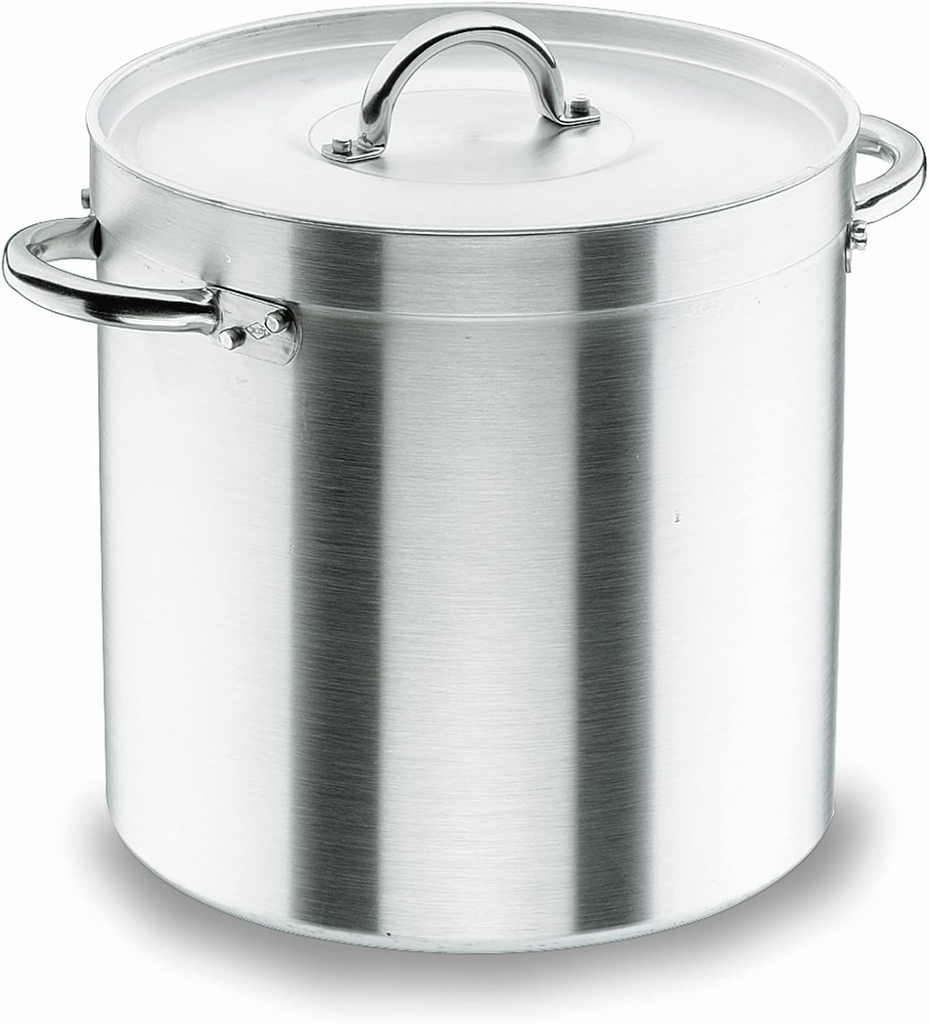 Olla Recta 50 cms c/Tapa CHEF-ALUMINIO Lacor