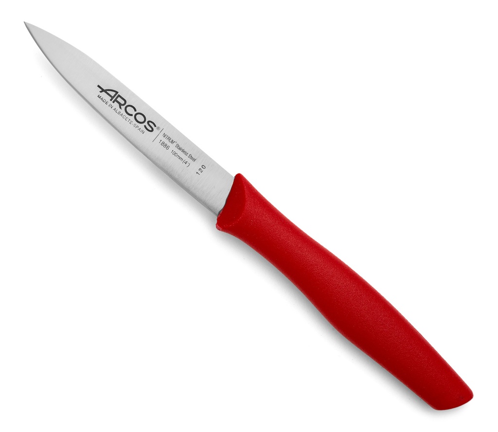 Cuchillo Mondador Hoja 100 mm Rojo Arcos