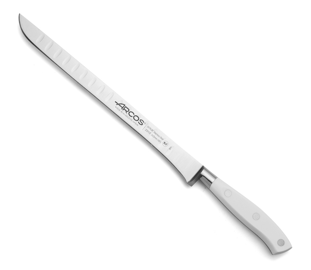 Cuchillo Jamonero Hoja 250 mm Blanco Arcos