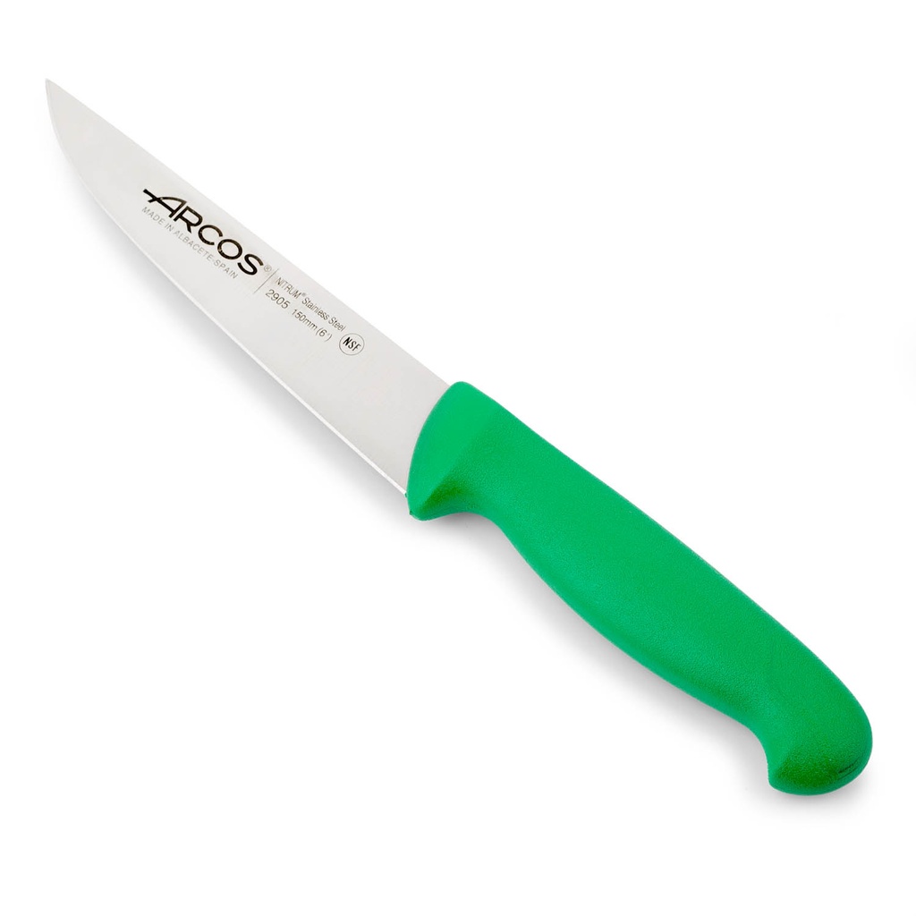 Cuchillo Cocinero Hoja 150 mm Verde Arcos
