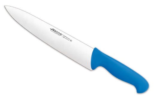 Cuchillo Cocinero Hoja 250 mm Azul Arcos