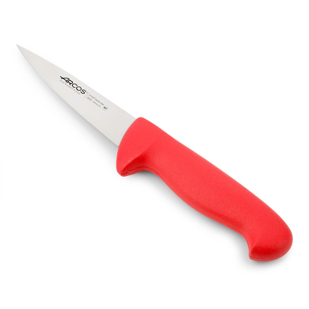 Cuchillo Carnicero Hoja 130 mm Rojo Arcos