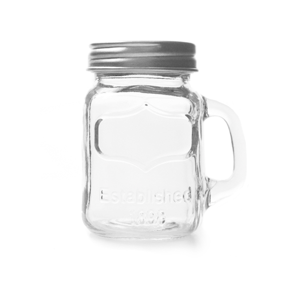 Mini Jarra 128 Ml Con Tapa "Waki Glass" Transparente Cristal Garcia de Pou