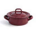 Cacerola 10 Cms Acero Esmaltado Teja Quid